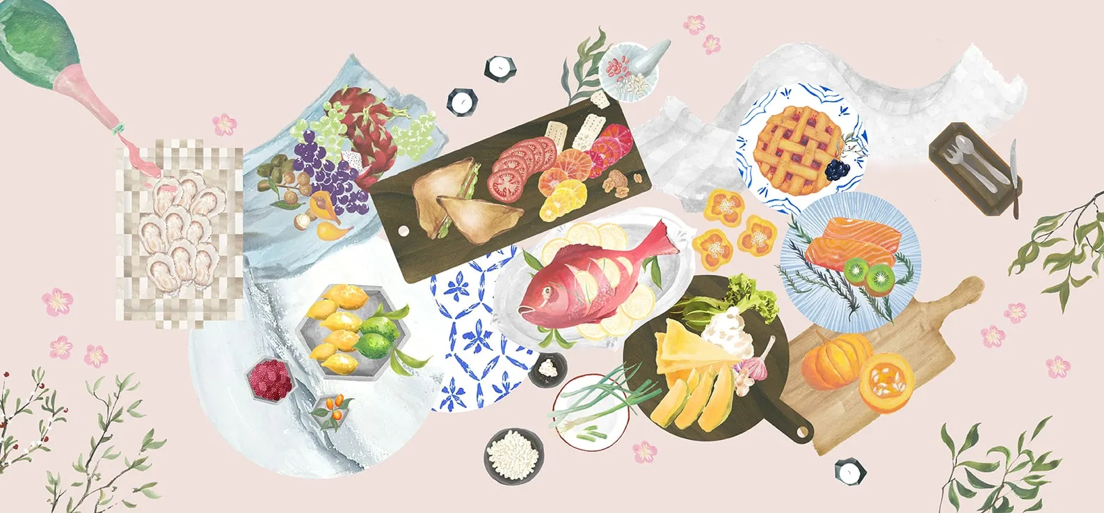Mural illustration